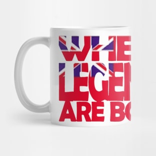 Bermuda Flag - Where Legends Are Born - Bermudian - Soca Mode Mug